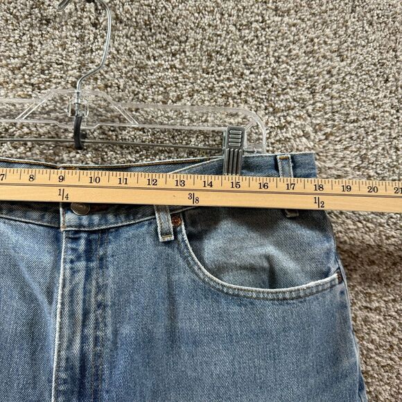 Vintage Levis Jeans Men 38x32 Blue Denim Pants 550 Relaxed Y2K 2000 Adult Casual - Picture 2 of 10